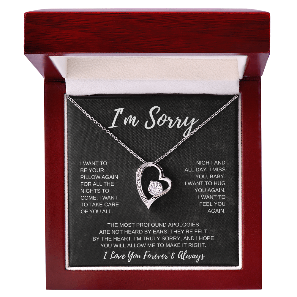 I'm Sorry | Forever Love Necklace