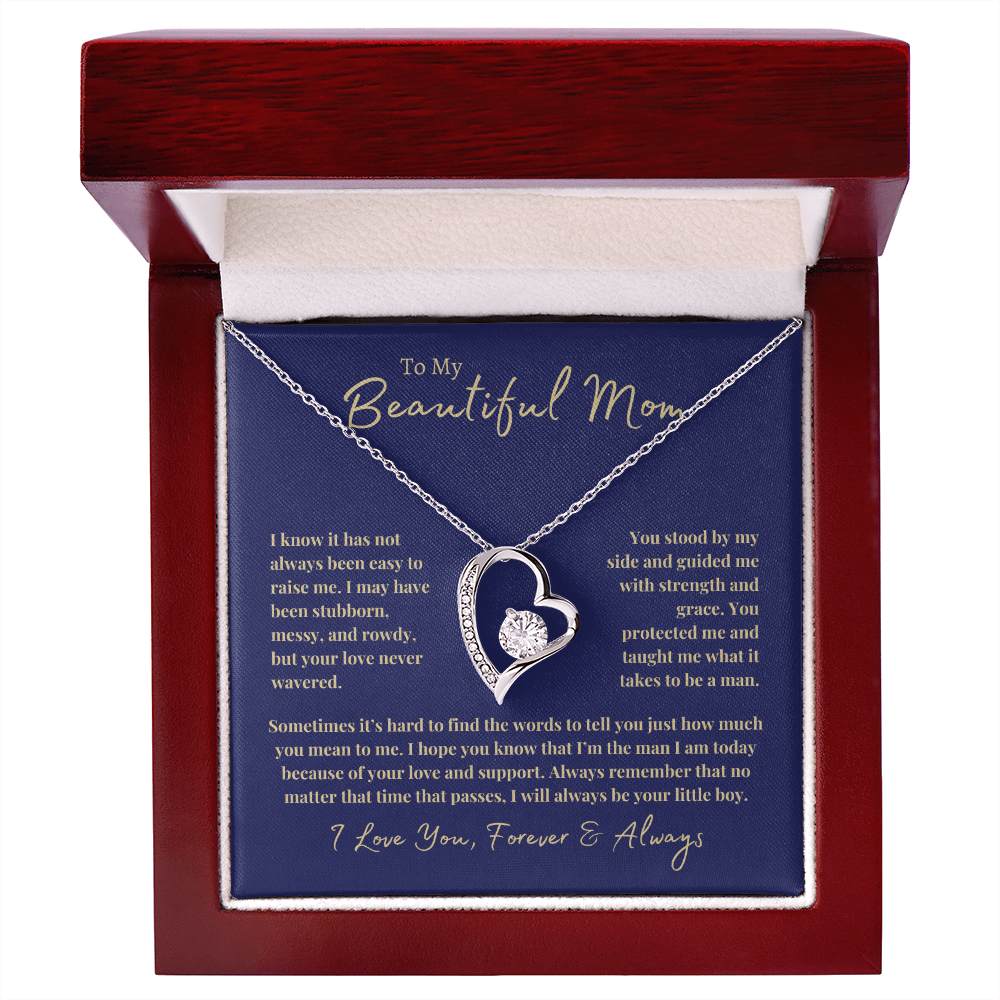Gift to Mom from Son | Forever Love Necklace