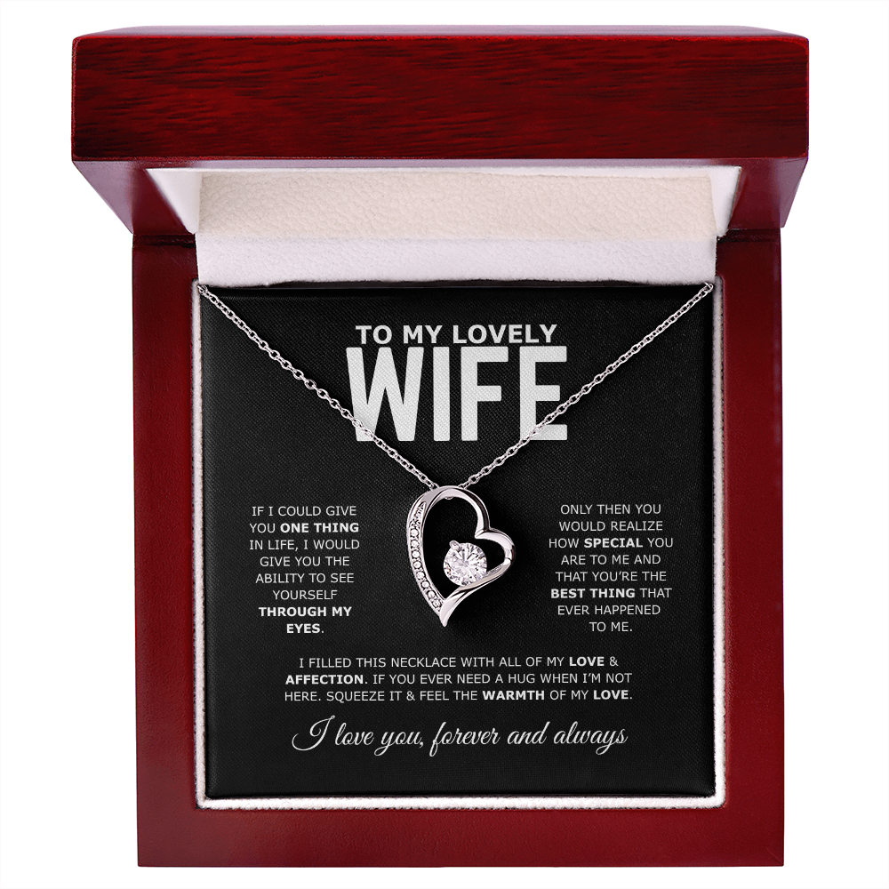 To My Lovely Wife | Forever Love Necklace