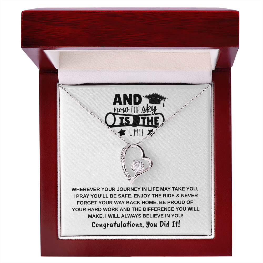 Sky is the Limit Graduation | Forever Love Necklace