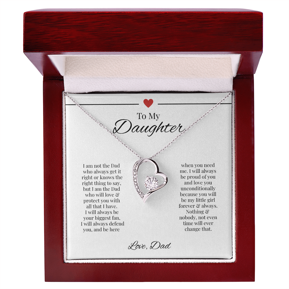 To My Daughter from Dad | Forever Love Necklace
