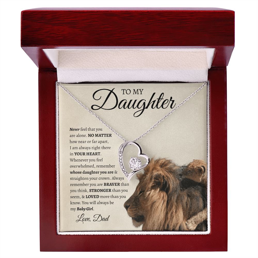 To My Daughter | Forever Love Necklace