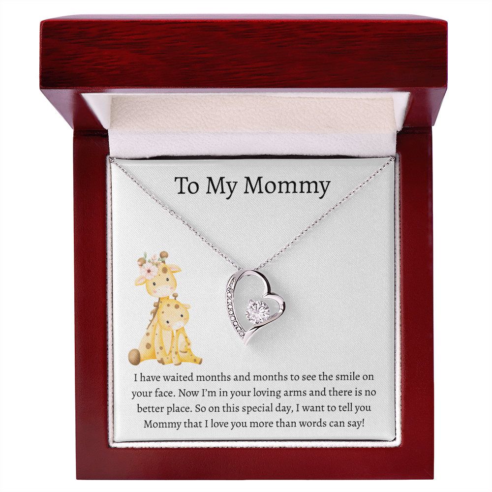 To My Mommy Giraffe | Forever Love Necklace
