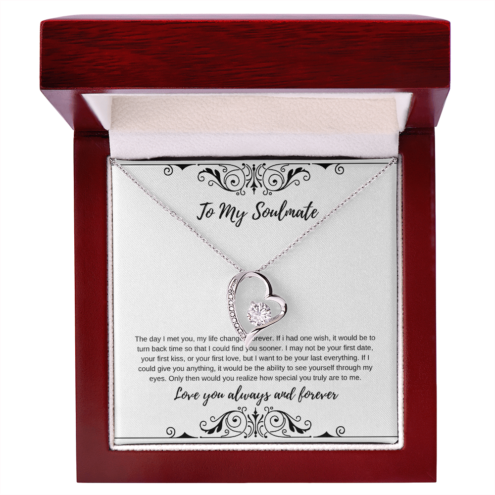 To My Soulmate | Forever Love Necklace