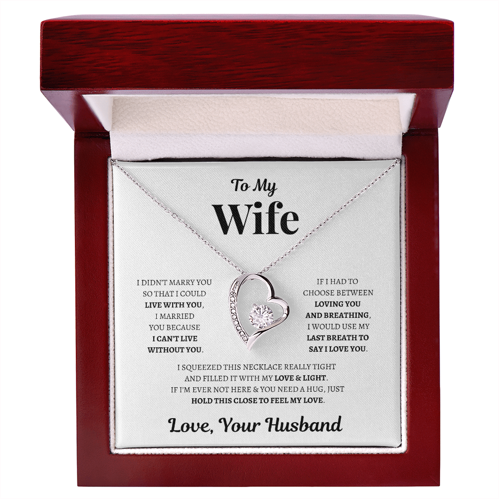 To My Wife | Forever Love Necklace