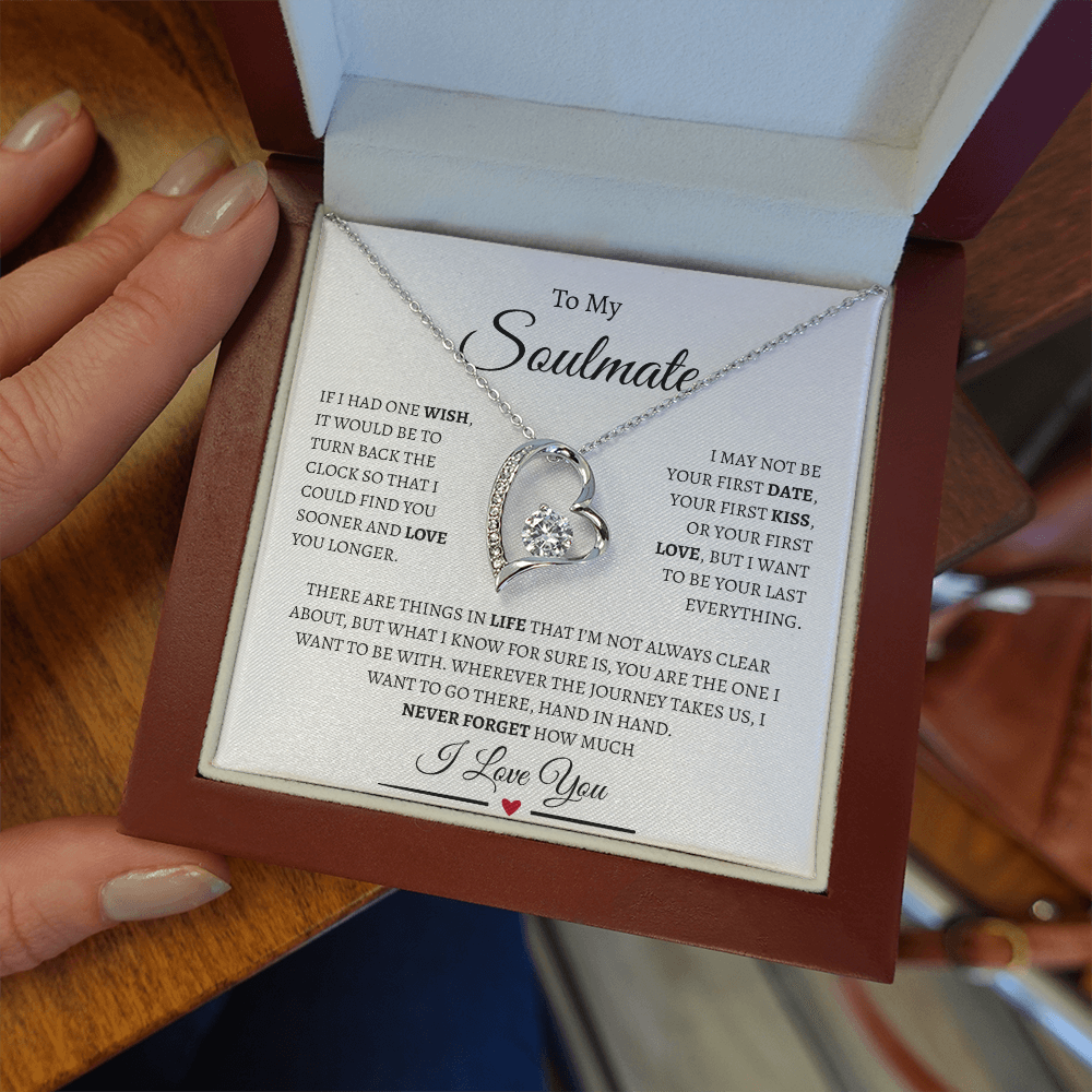 To My Soulmate | Forever Love Necklace