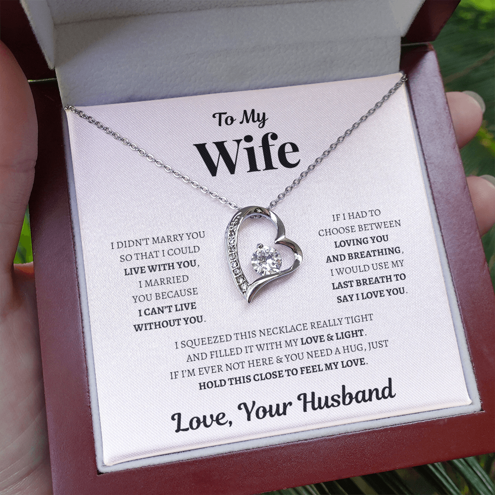 To My Wife | Forever Love Necklace