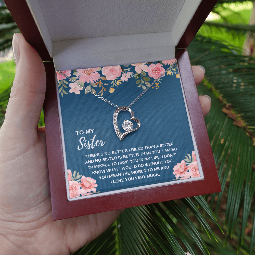 To My Sister | Forever Love Necklace