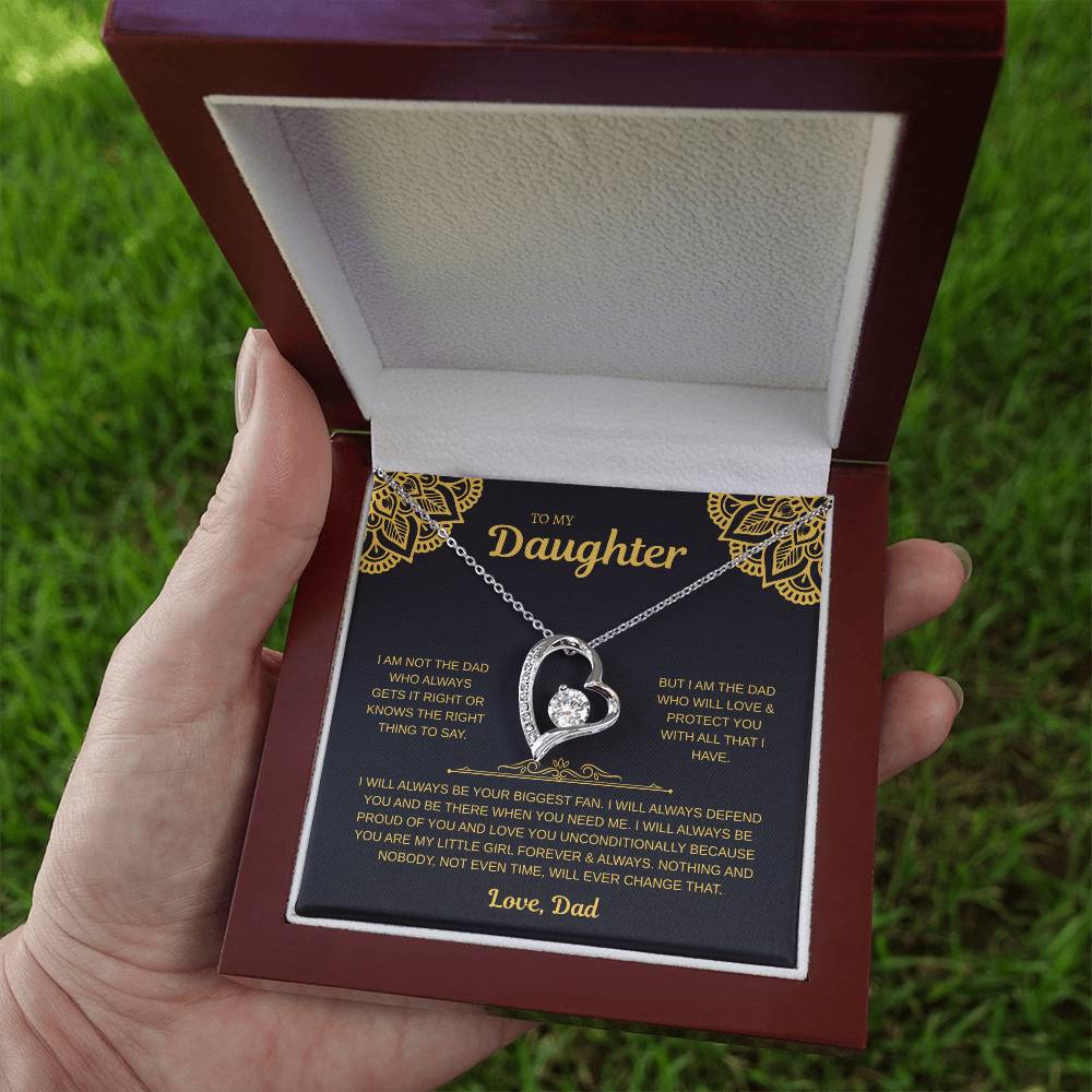 To My Daughter from Dad | Forever Love Necklace