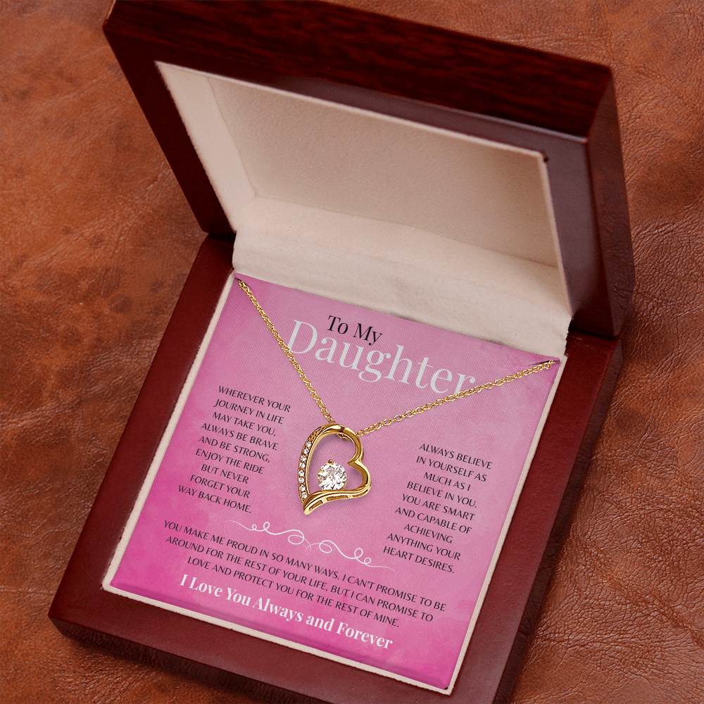 To My Daughter | Forever Love Necklace
