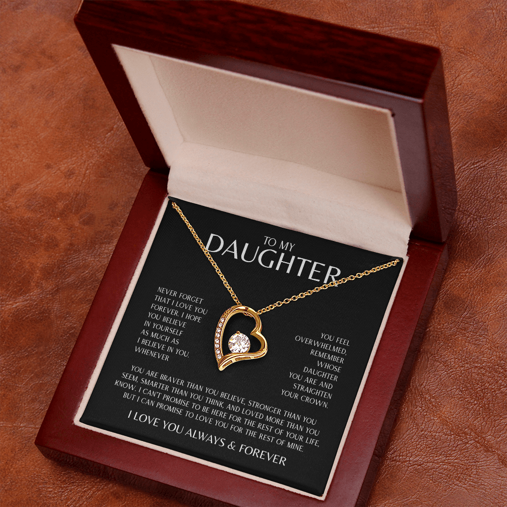 To My Daughter | Forever Love Necklace