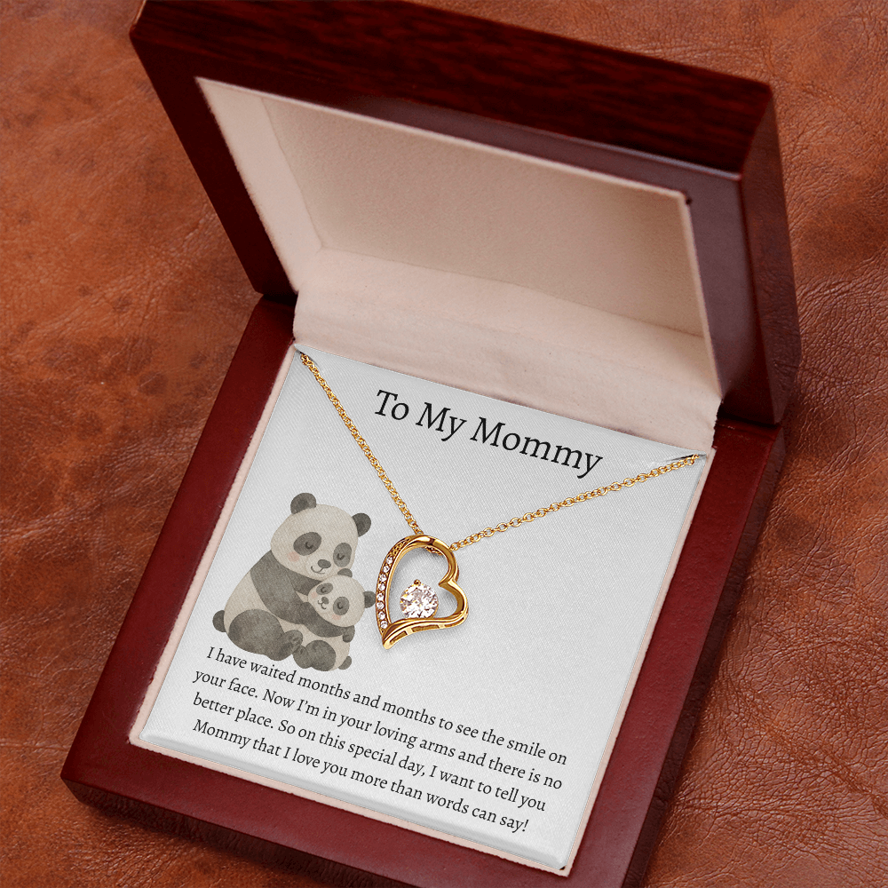 To My Mommy Pandas | Forever Love Necklace