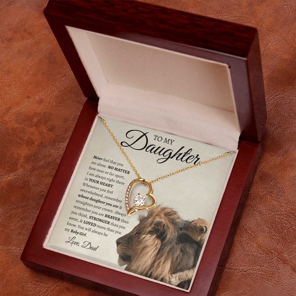 To My Daughter | Forever Love Necklace
