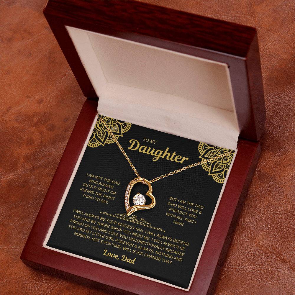To My Daughter from Dad | Forever Love Necklace