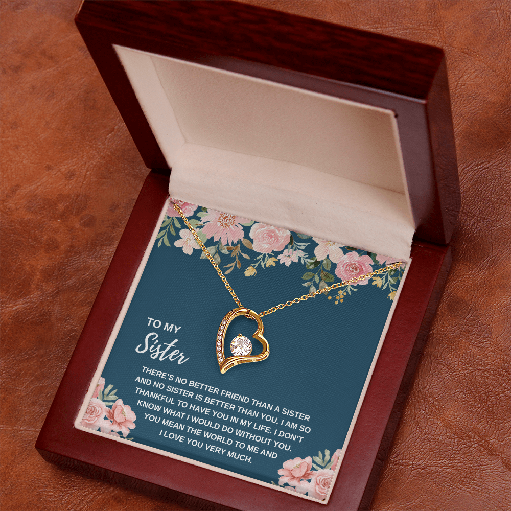 To My Sister | Forever Love Necklace