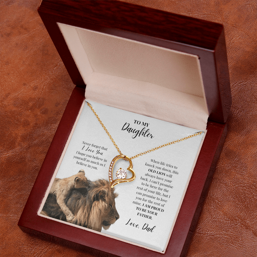 To My Daughter | Forever Love Necklace