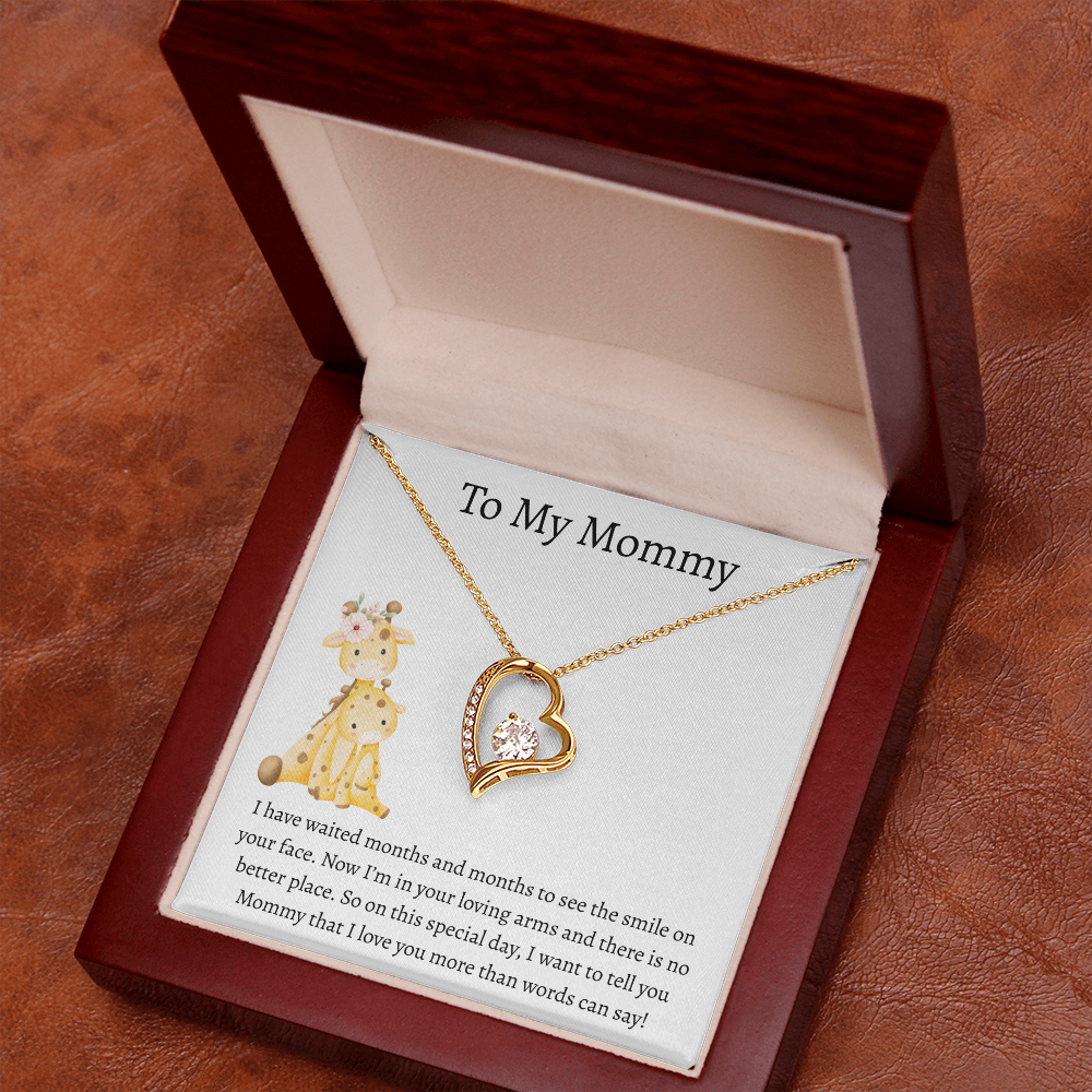 To My Mommy Giraffe | Forever Love Necklace