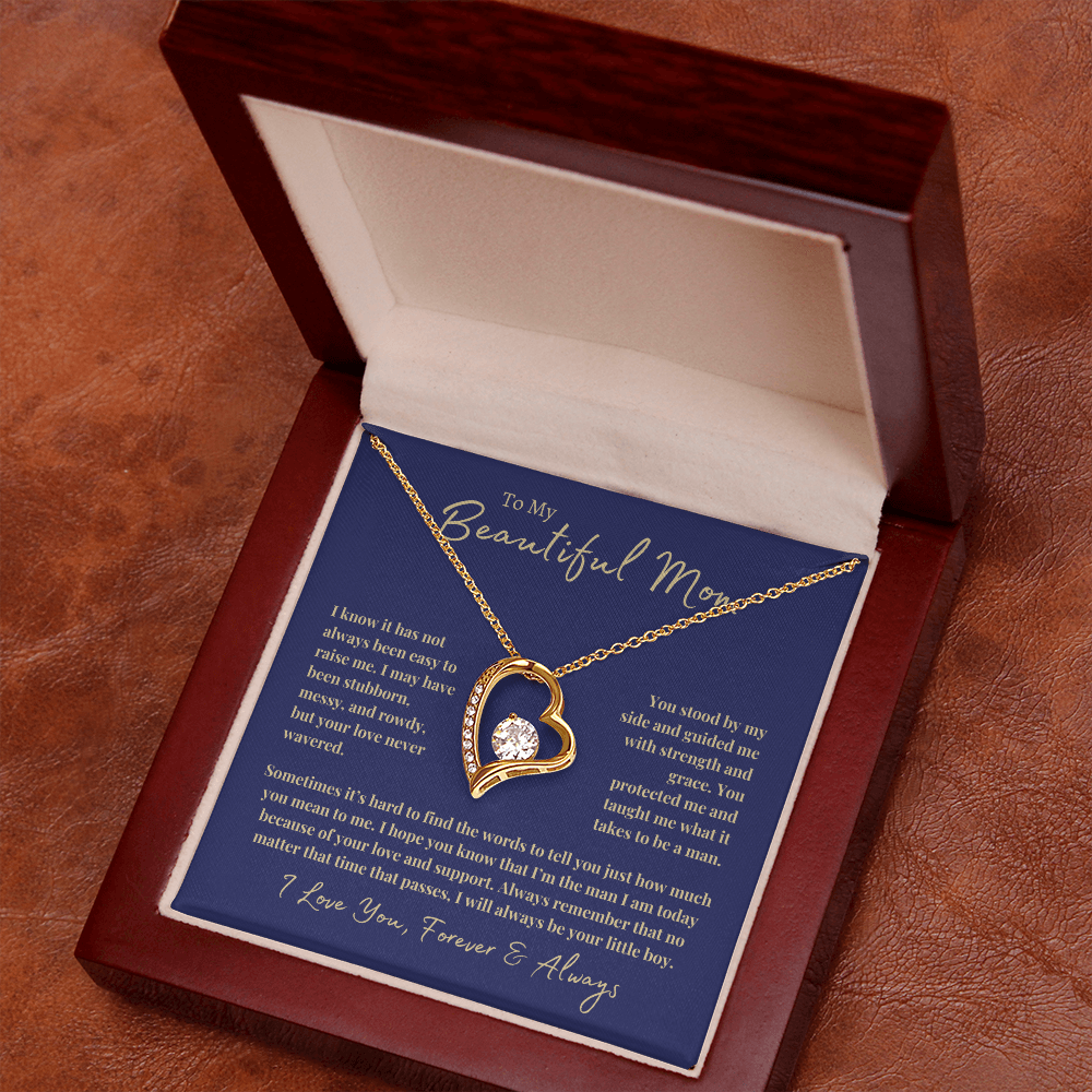 Gift to Mom from Son | Forever Love Necklace