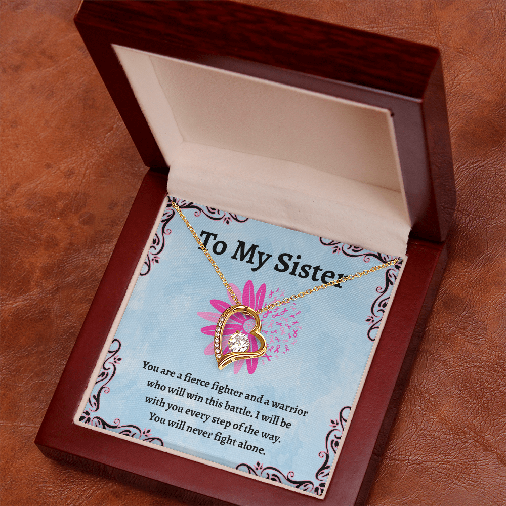 To My Warrior Sister | Forever Love Necklace