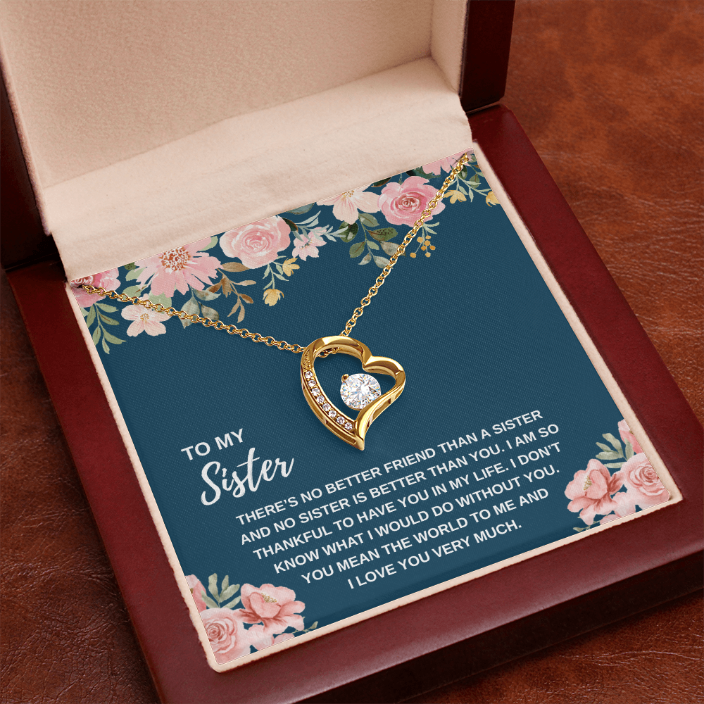 To My Sister | Forever Love Necklace