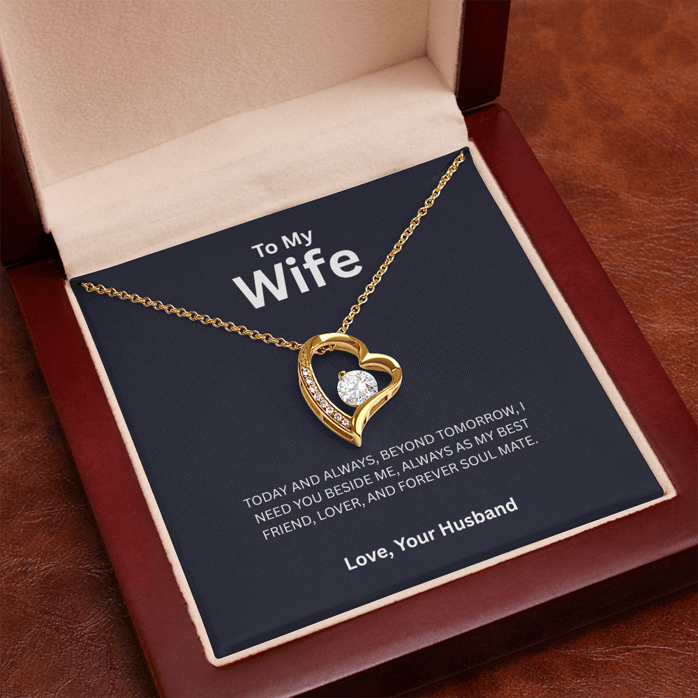 To My Wife | Forever Love Necklace