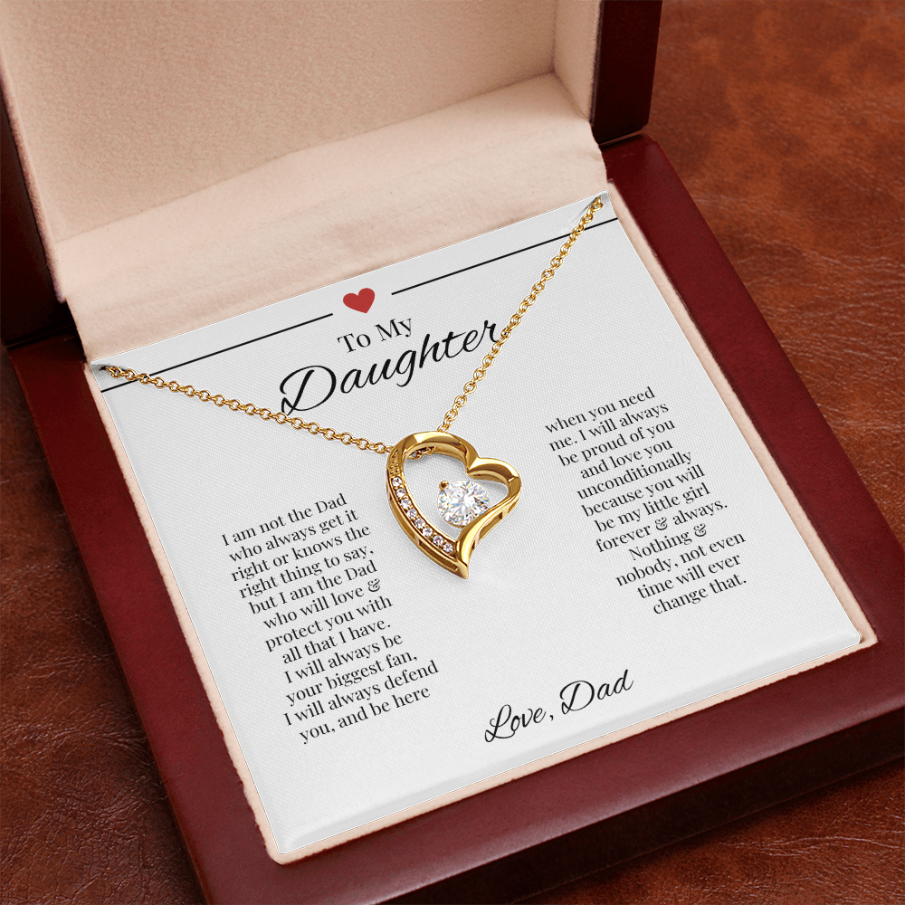 To My Daughter from Dad | Forever Love Necklace