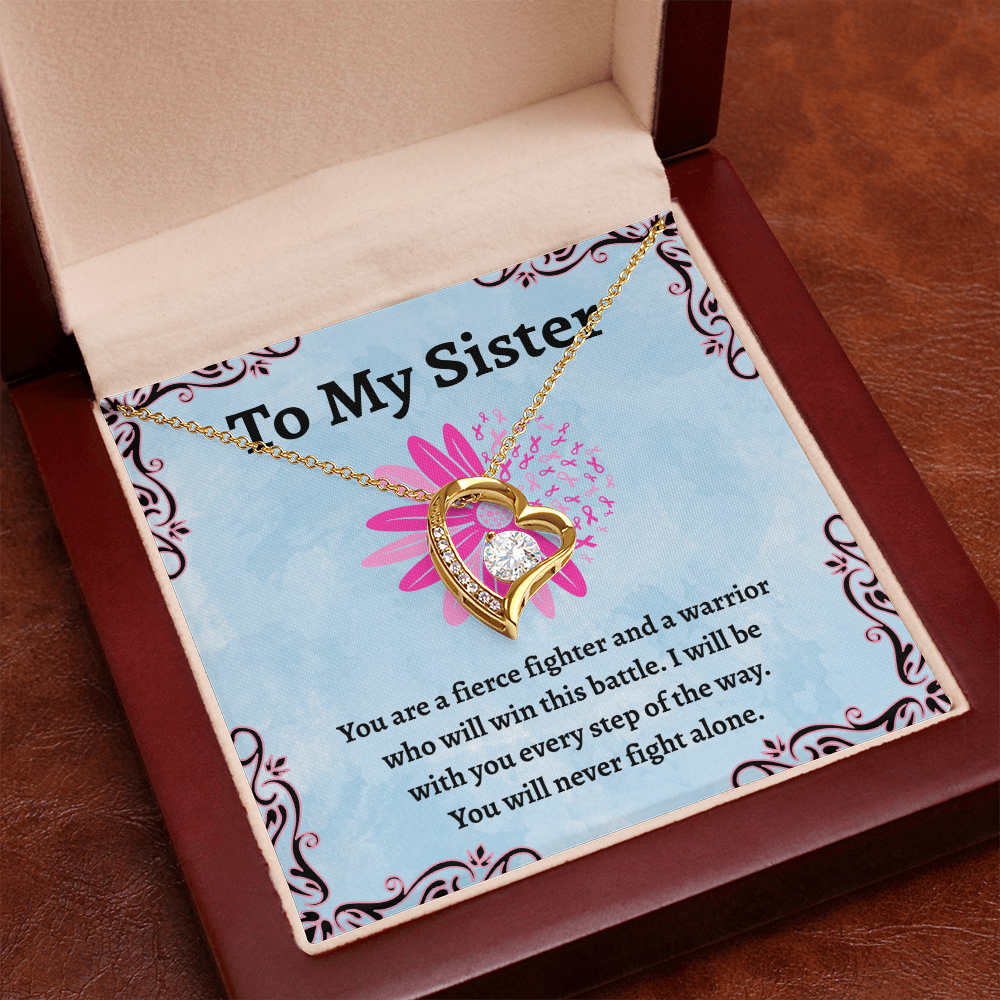 To My Warrior Sister | Forever Love Necklace