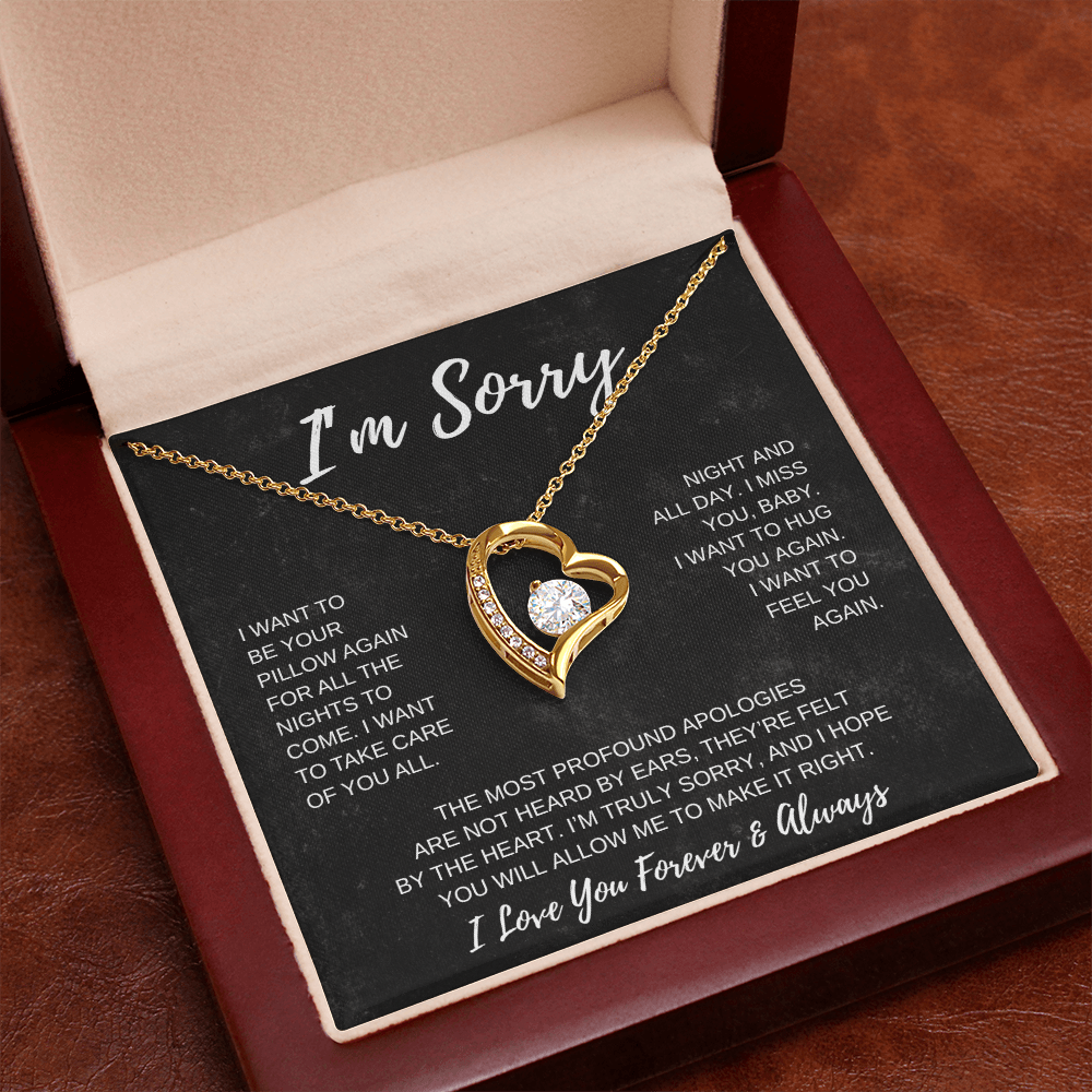 I'm Sorry | Forever Love Necklace