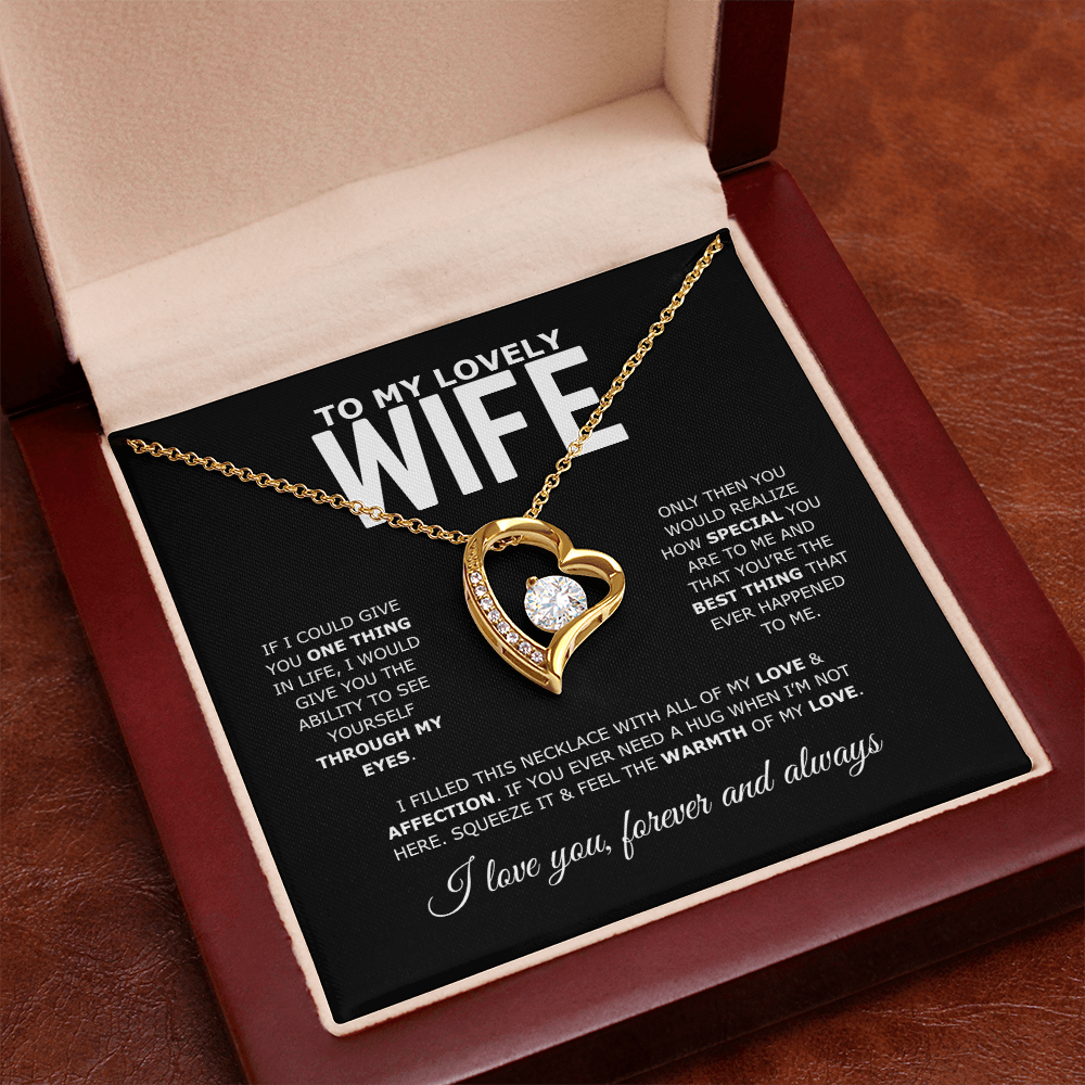 To My Lovely Wife | Forever Love Necklace