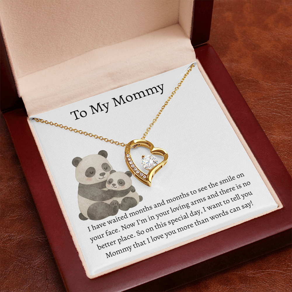 To My Mommy Pandas | Forever Love Necklace
