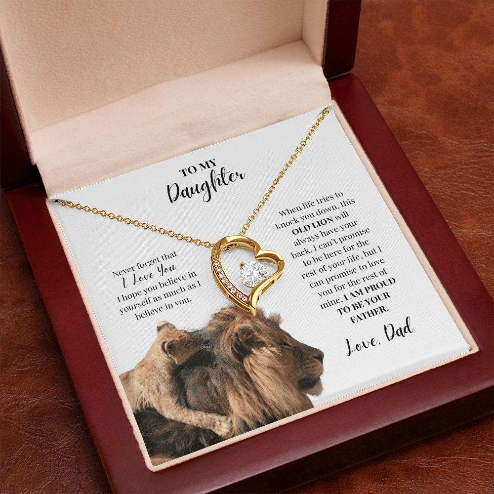 To My Daughter | Forever Love Necklace