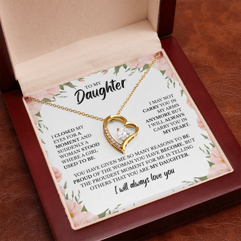 To My Daughter | Forever Love Necklace