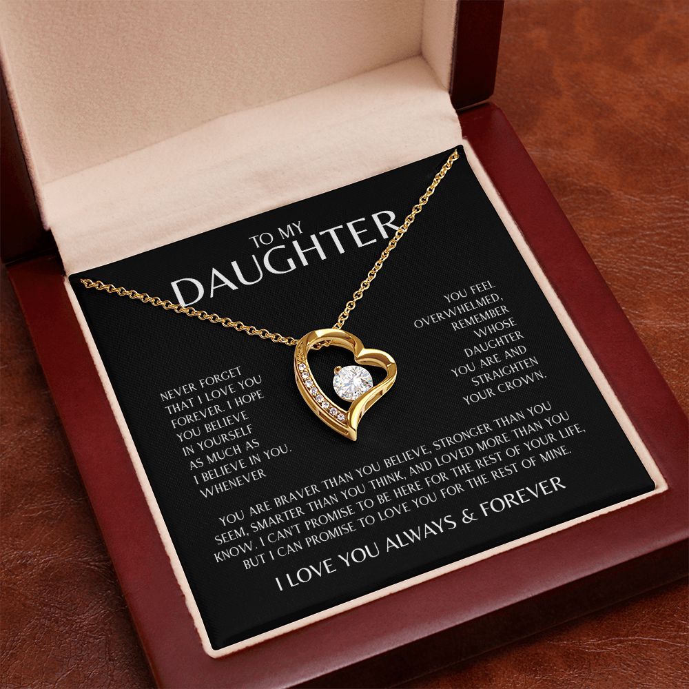 To My Daughter | Forever Love Necklace