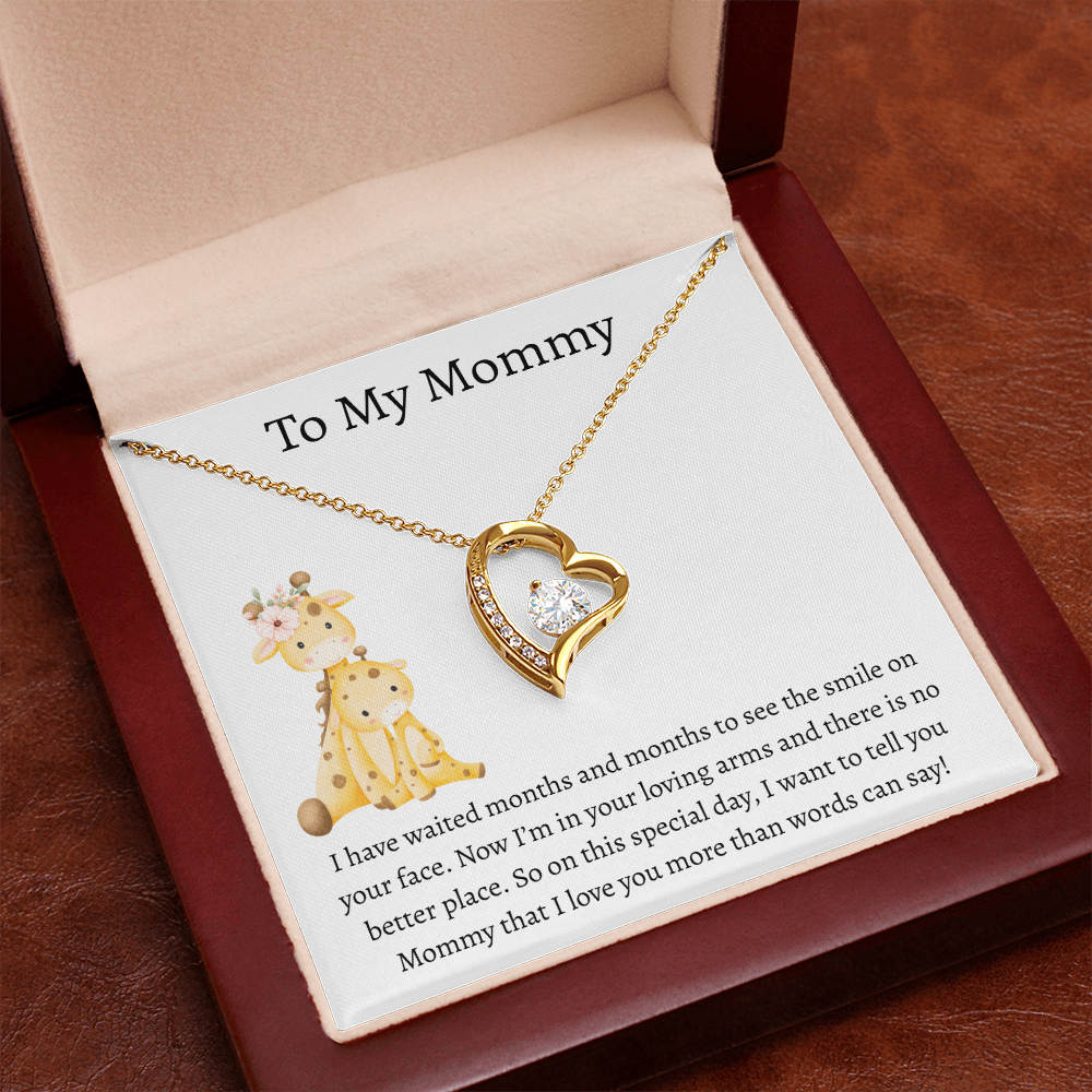 To My Mommy Giraffe | Forever Love Necklace