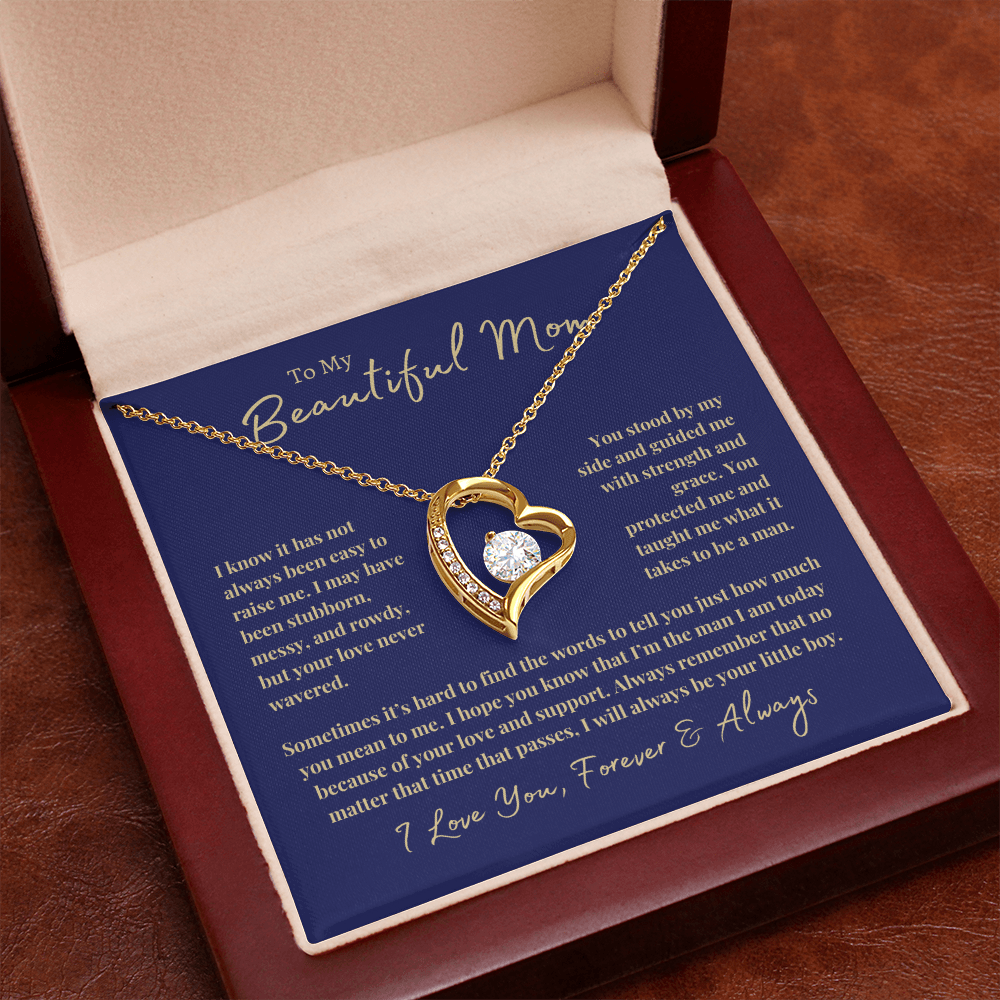 Gift to Mom from Son | Forever Love Necklace