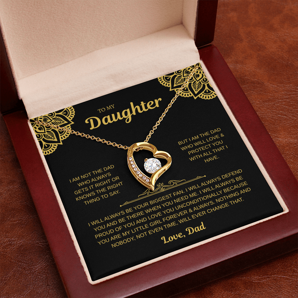 To My Daughter from Dad | Forever Love Necklace
