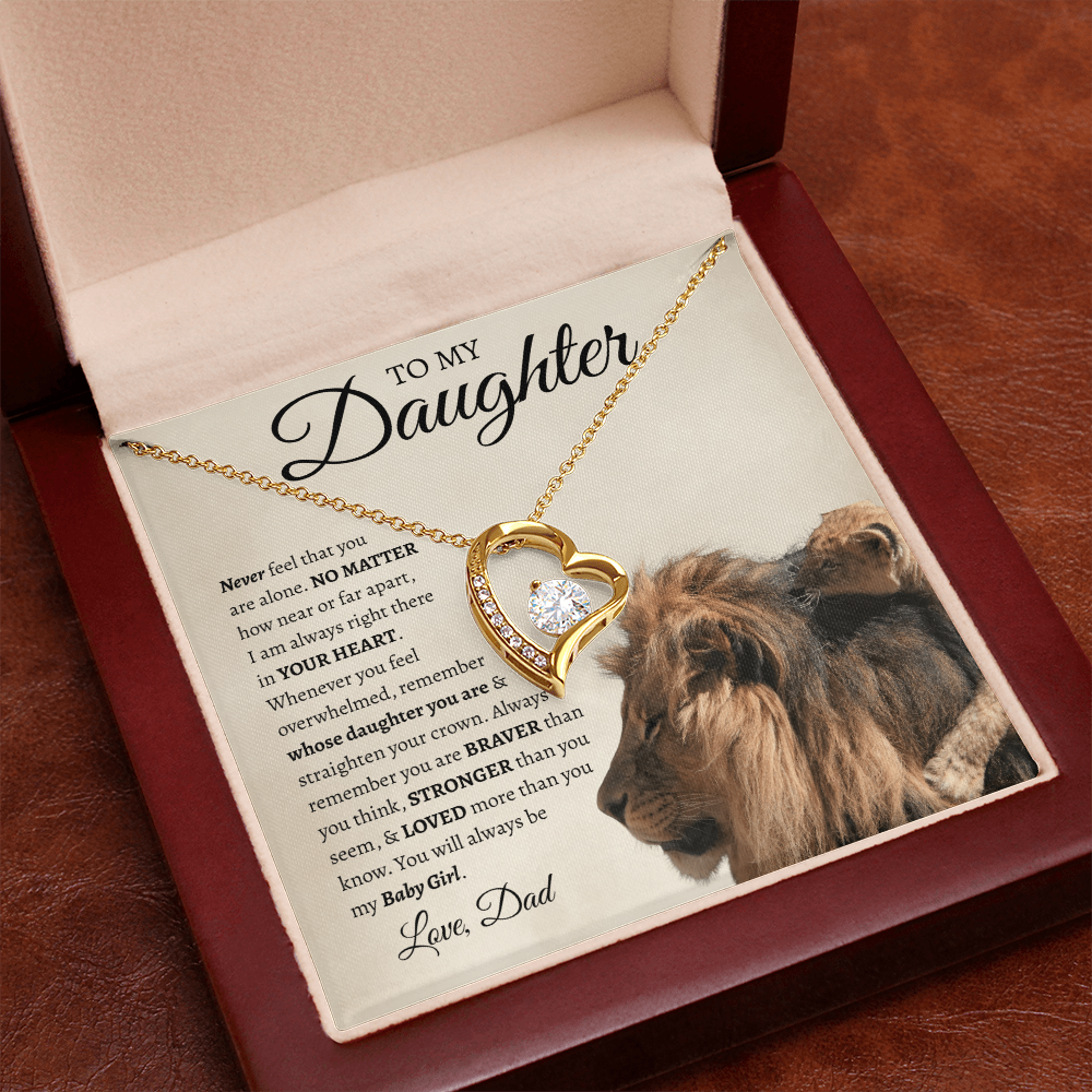 To My Daughter | Forever Love Necklace
