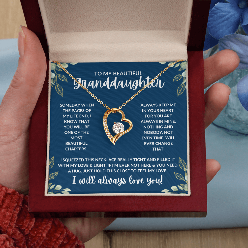 To My Granddaughter | Forever Love Necklace