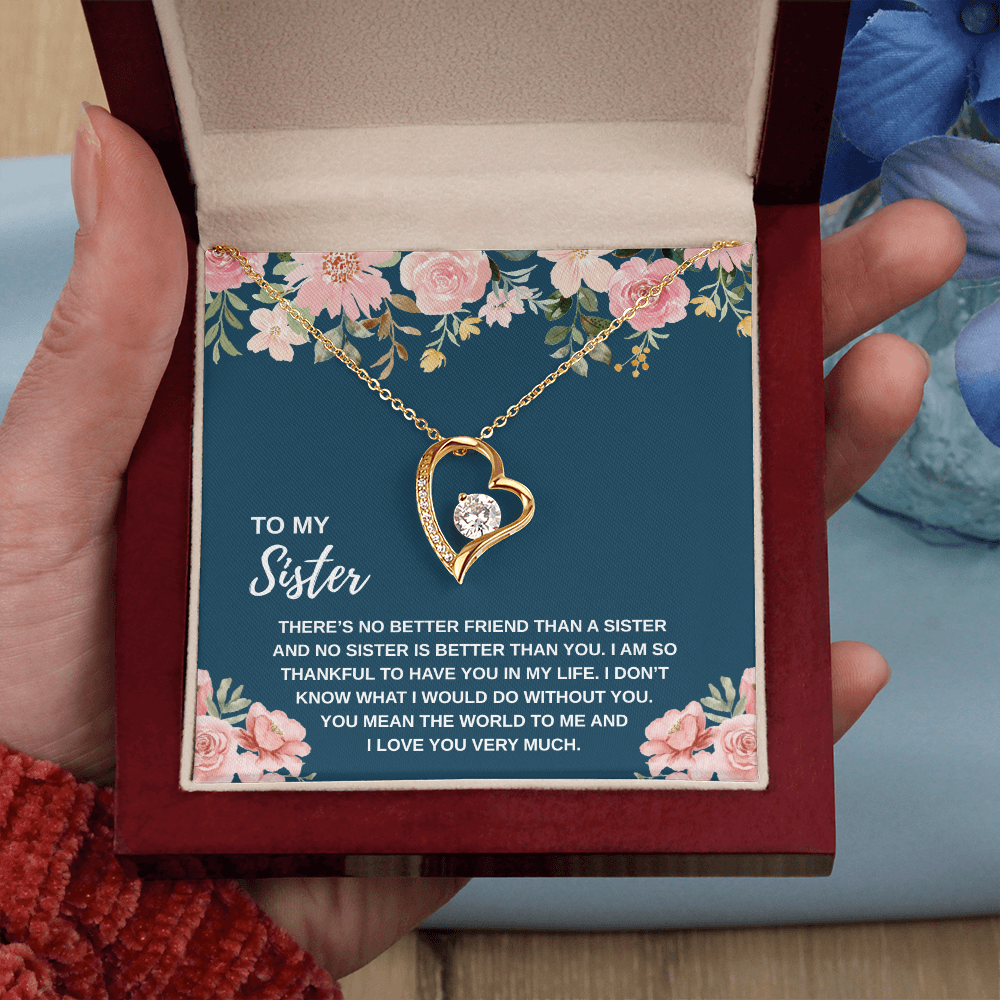 To My Sister | Forever Love Necklace