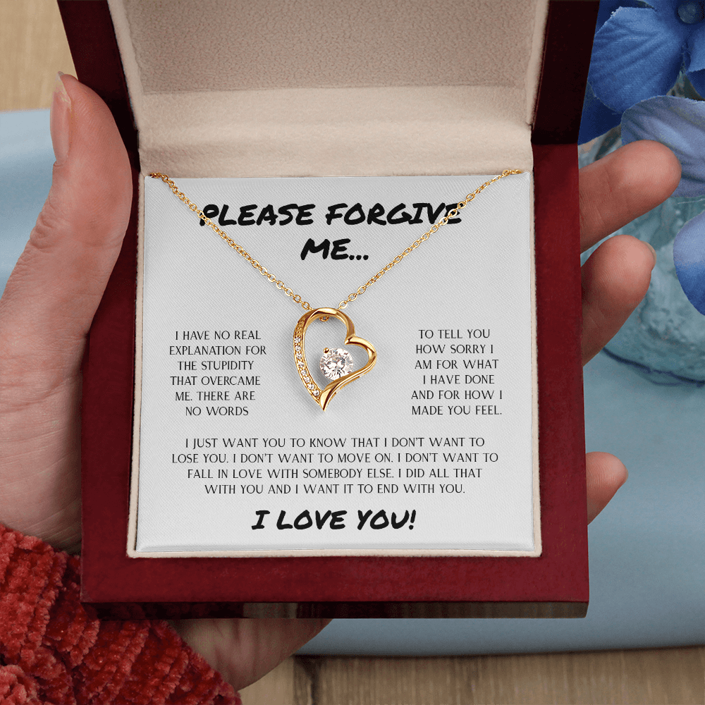 Please Forgive Me | Forever Love Necklace