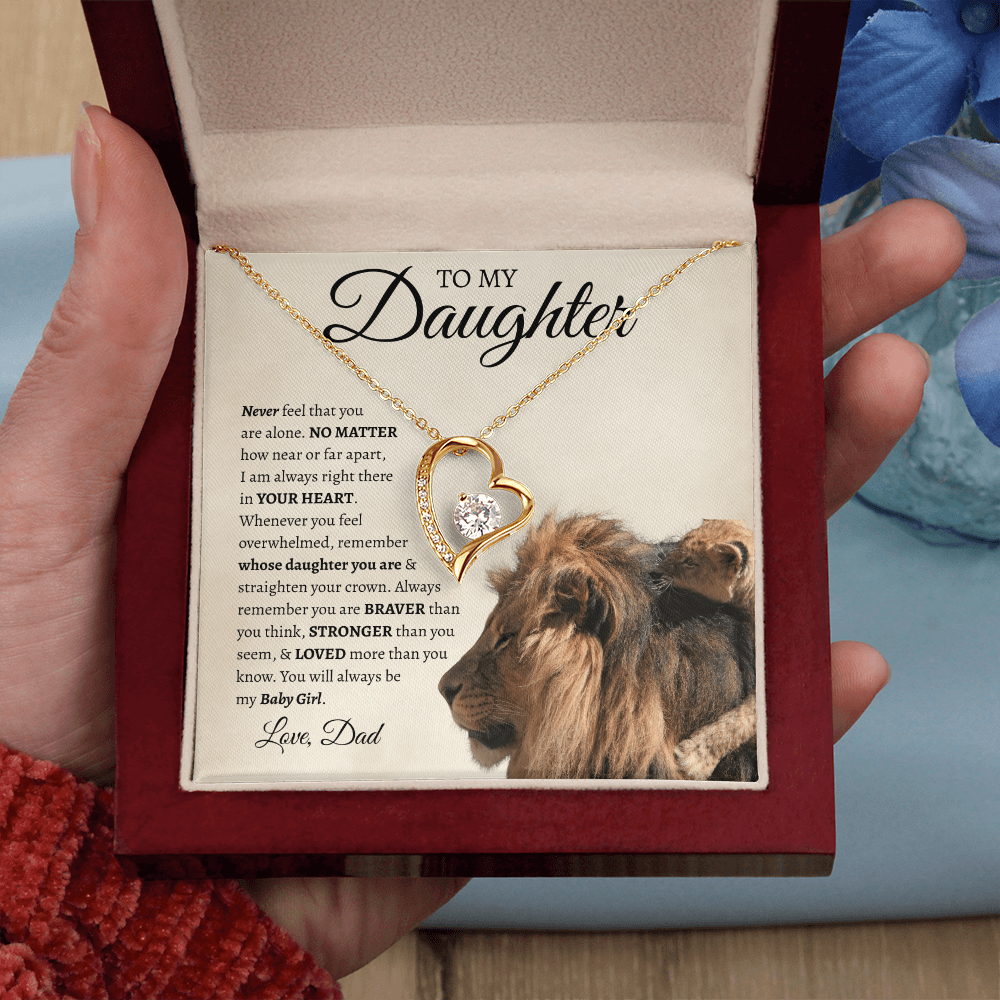 To My Daughter | Forever Love Necklace