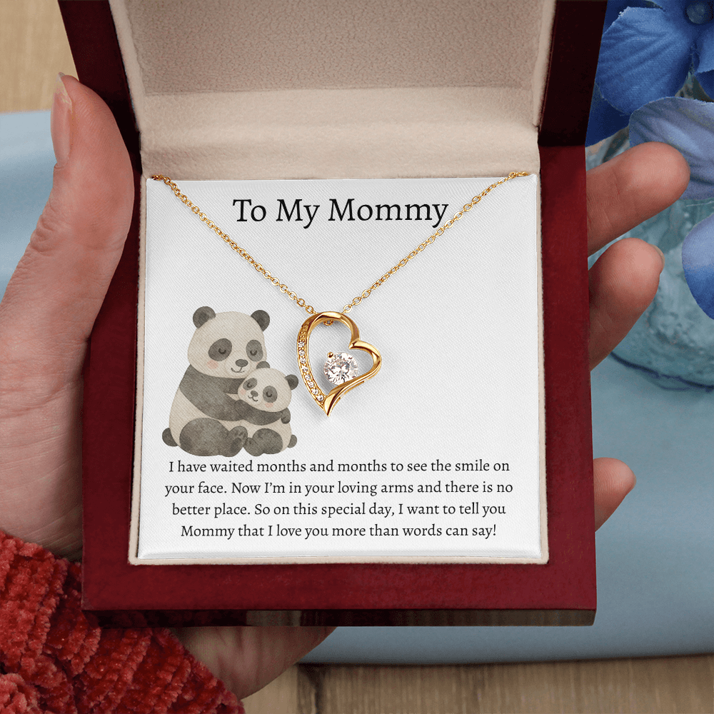 To My Mommy Pandas | Forever Love Necklace