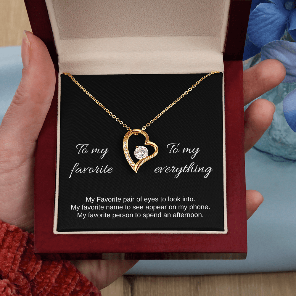 To My Favorite | Forever Love Necklace