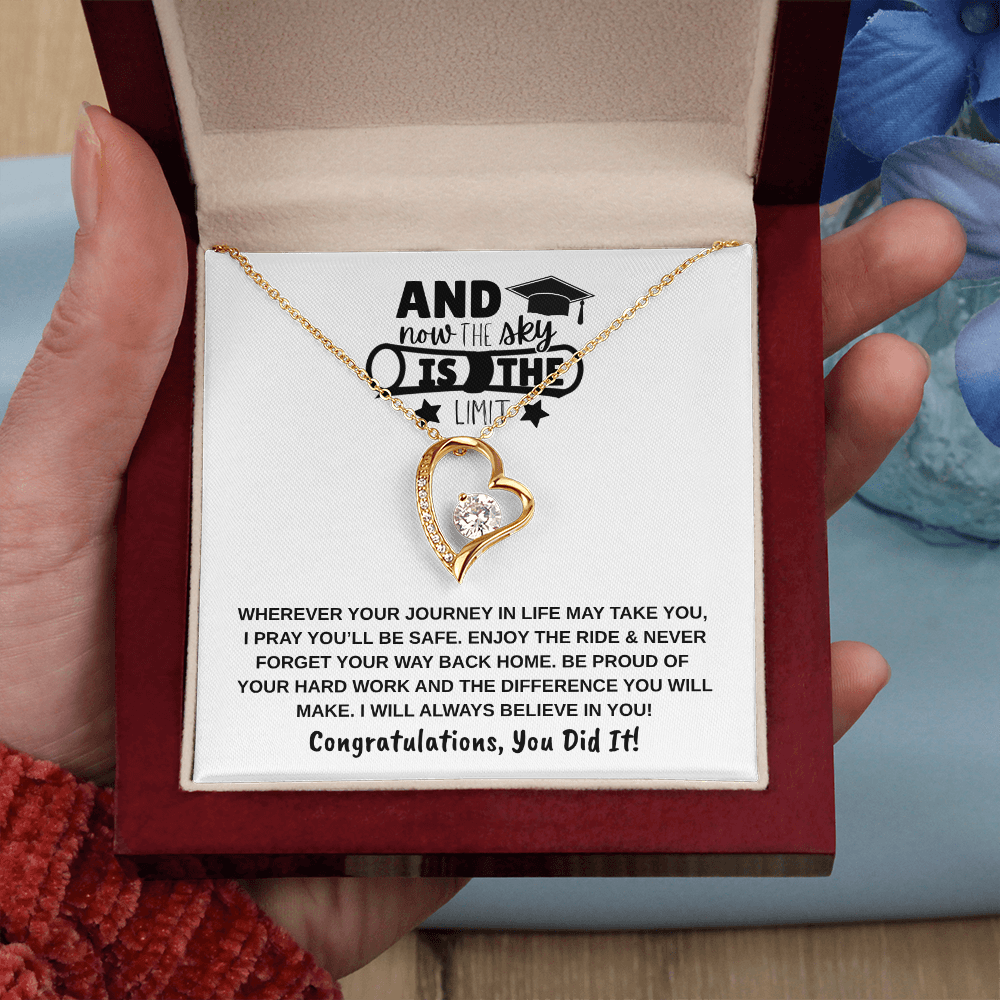 Sky is the Limit Graduation | Forever Love Necklace