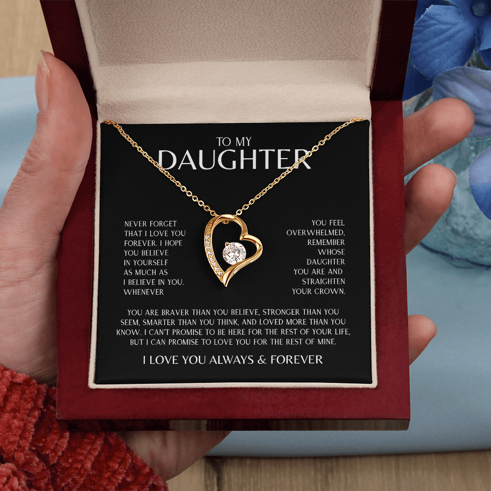To My Daughter | Forever Love Necklace