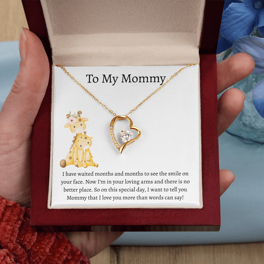 To My Mommy Giraffe | Forever Love Necklace