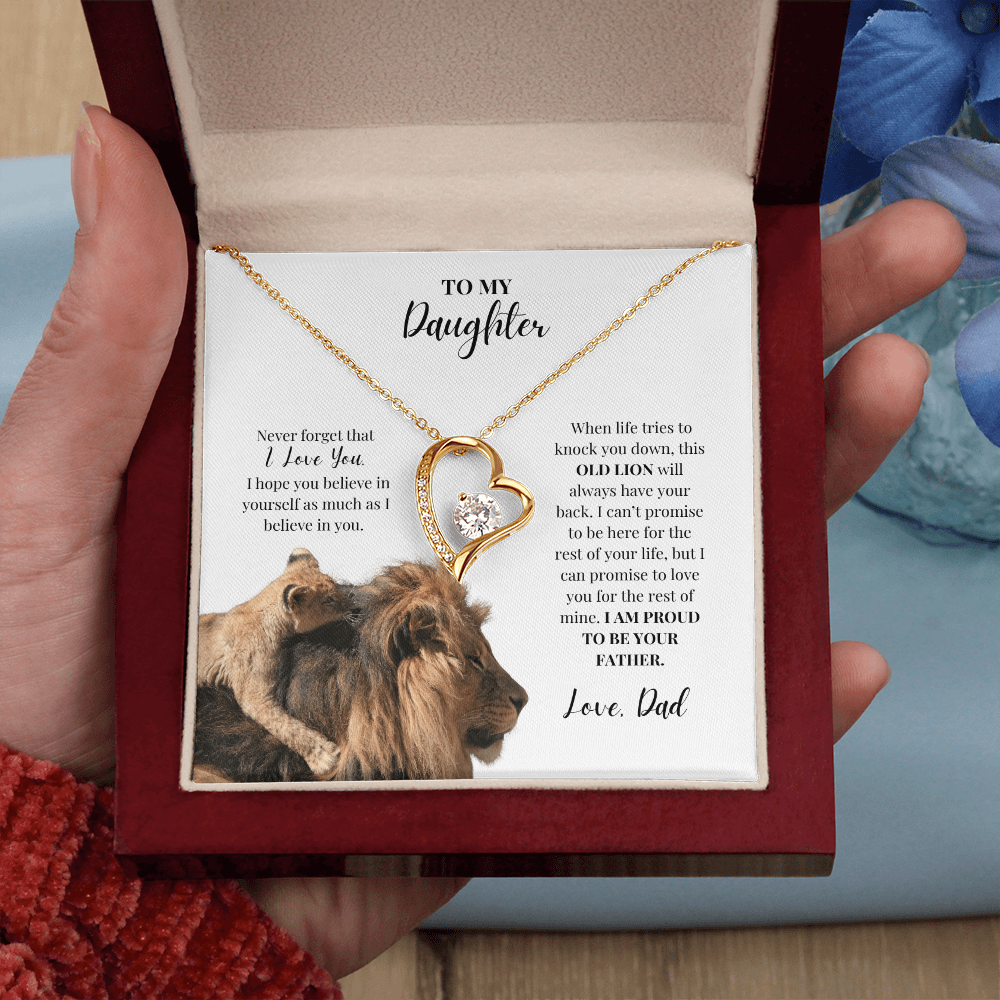 To My Daughter | Forever Love Necklace
