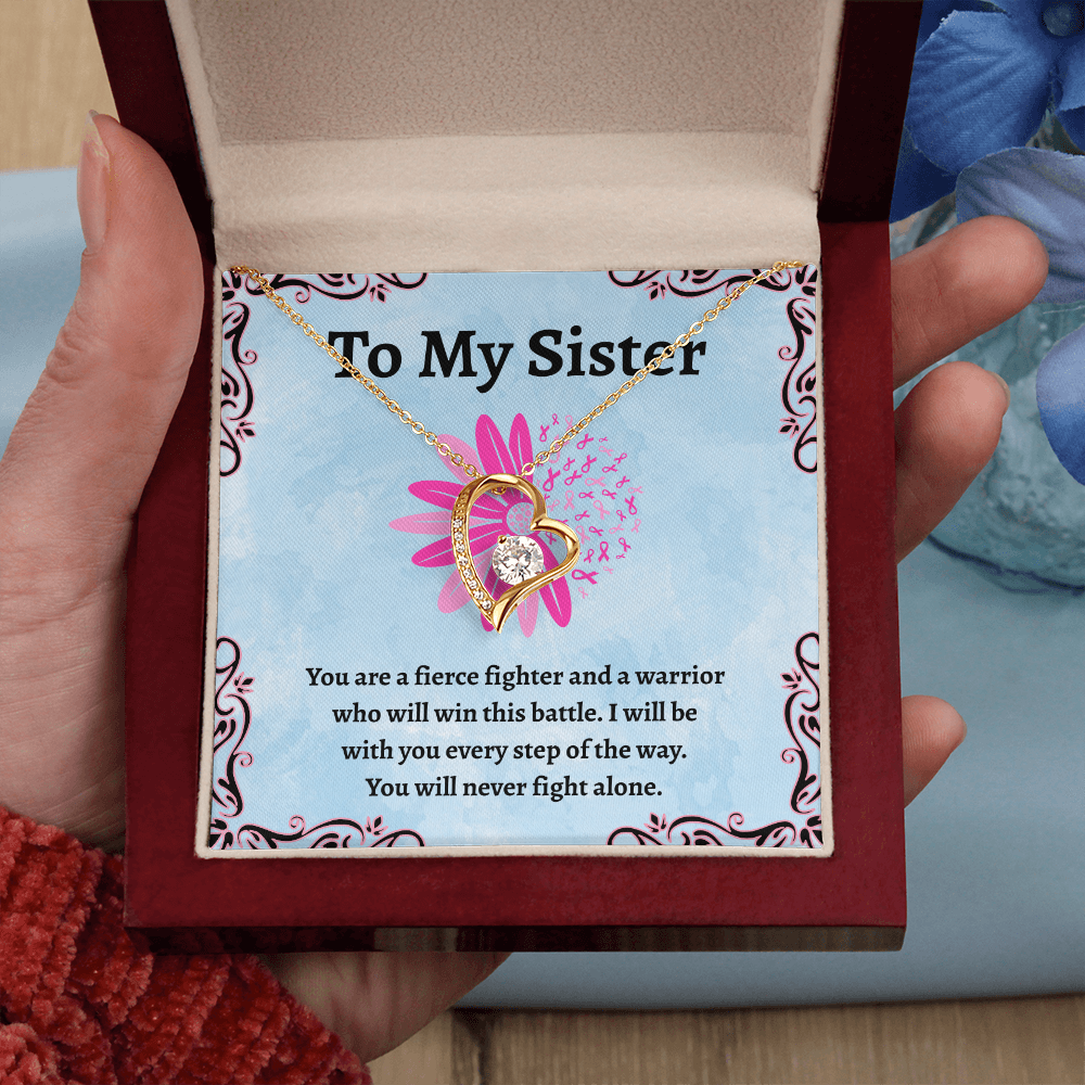 To My Warrior Sister | Forever Love Necklace