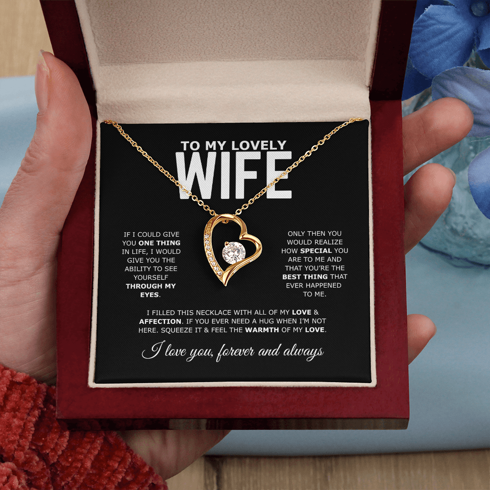 To My Lovely Wife | Forever Love Necklace
