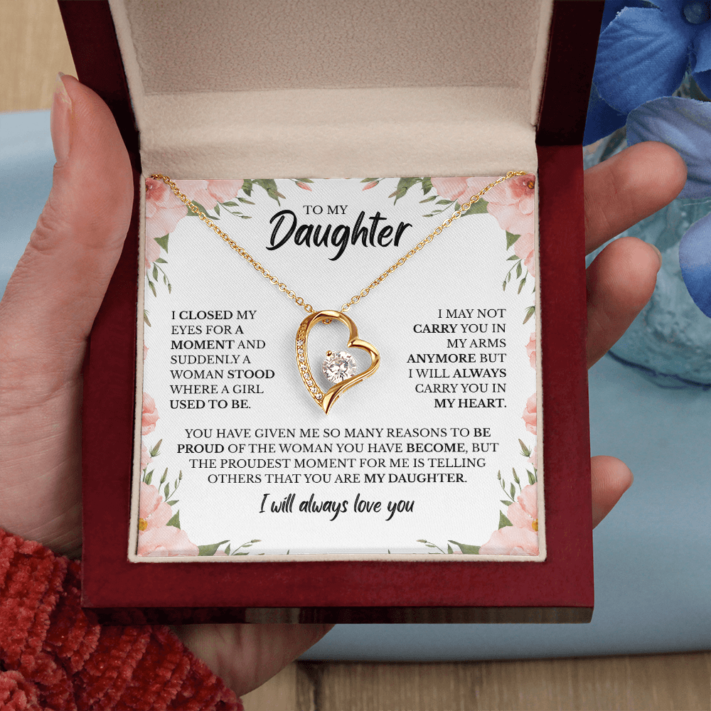 To My Daughter | Forever Love Necklace